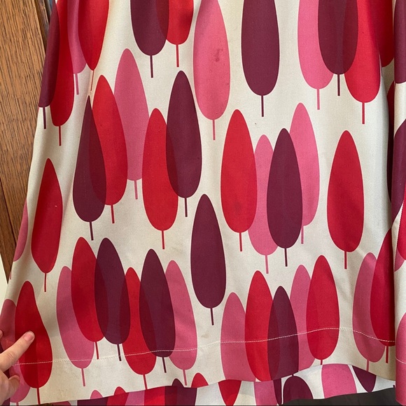 ANTHROPOLOGIE Orly Kiely Silk Shift Dress - Picture 6 of 9